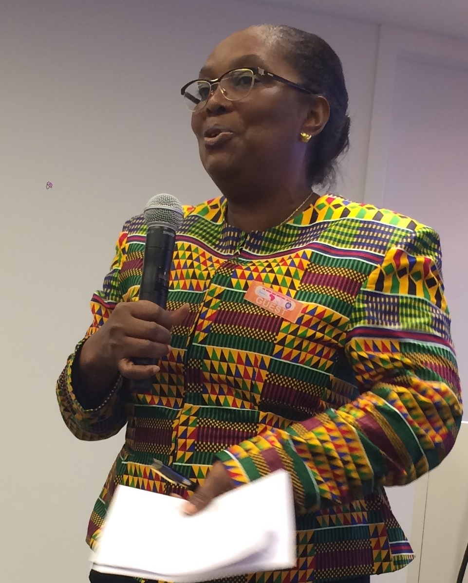 Moderator, Minister of Health for Liberia Dr. Bernice Dahn